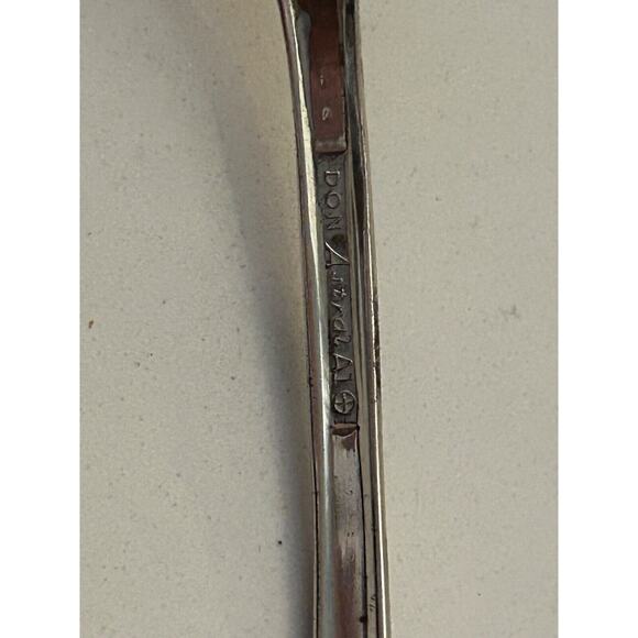 12 MCM Ice Teaspoons DON Astral Pattern A1+ Overlay Silver plate Ice Tea Spoons - Picture 7 of 8